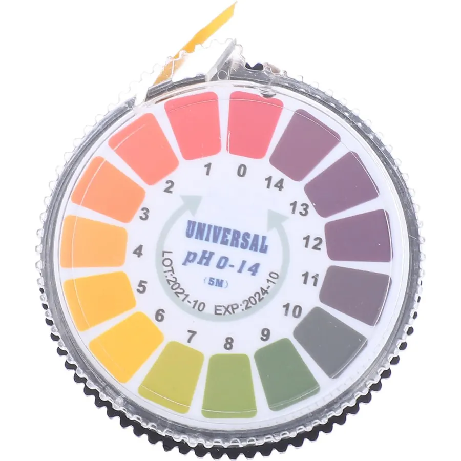 1 Roll Ph Test Paper 0-14 Range 5m Length for Liquid Solutions