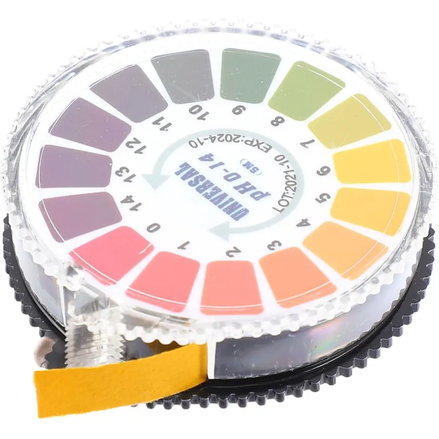 1 Roll Universal Ph Test Paper, 5m Acid Alkalinity Strips