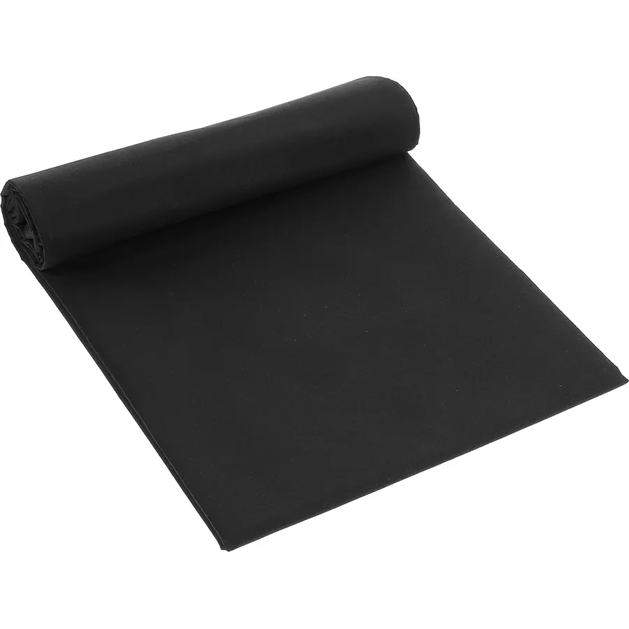 100% Black Cotton Fabric 5 Yards 59 Inches Wide Cotton Quilting Fabric by The Yard, Soft Embroidery Muslin Fabrics for Sewing Material Apparel Cloth
