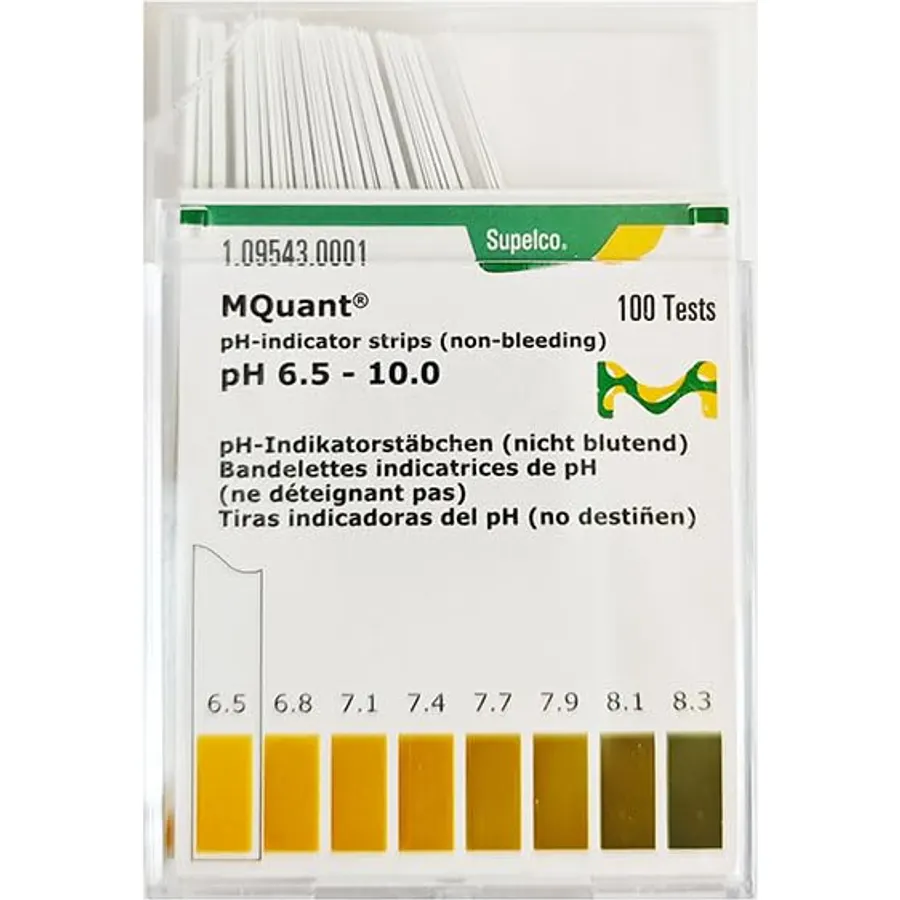 100 Tests/Pcs New PH-Indicator Strips 1.09543.0001