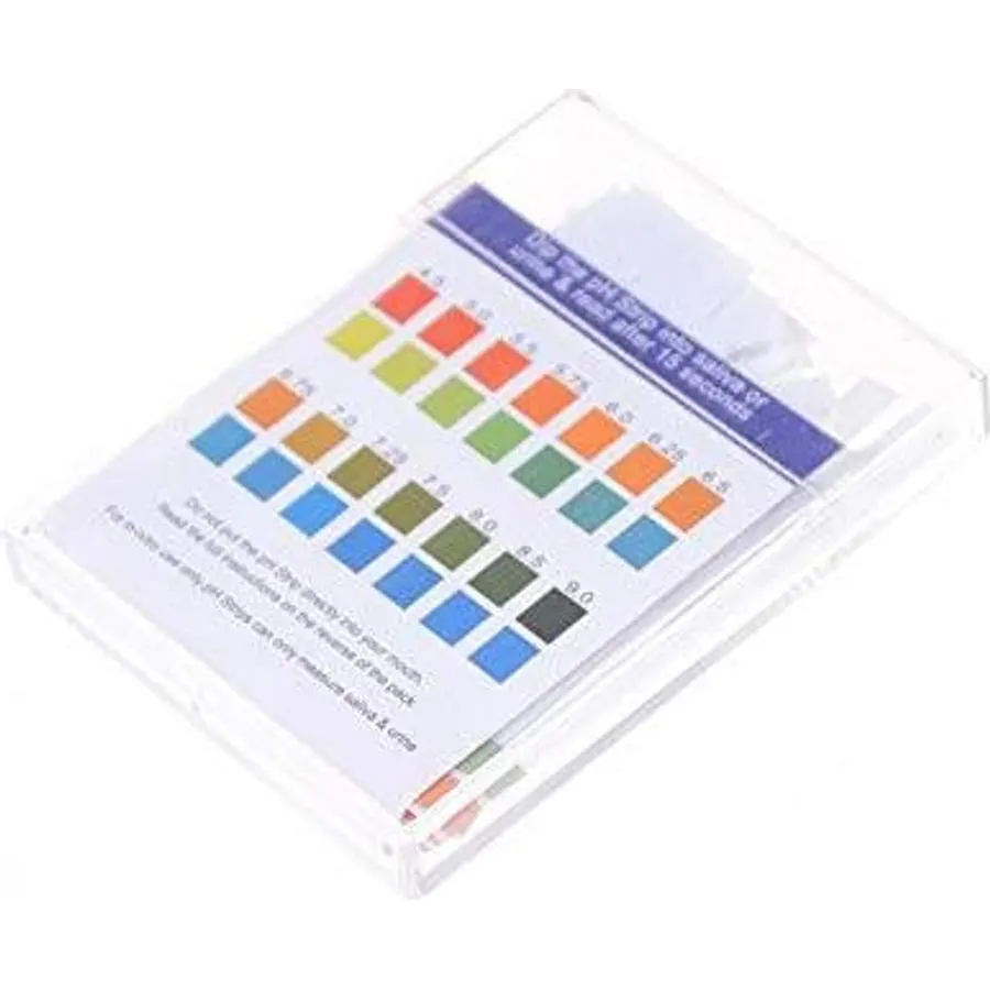 100pcs PH 4.5 9.0 Professional Litmus Paper ph Test Strips Water Cosmetics Soil pH Test Paper Strips with Control Card