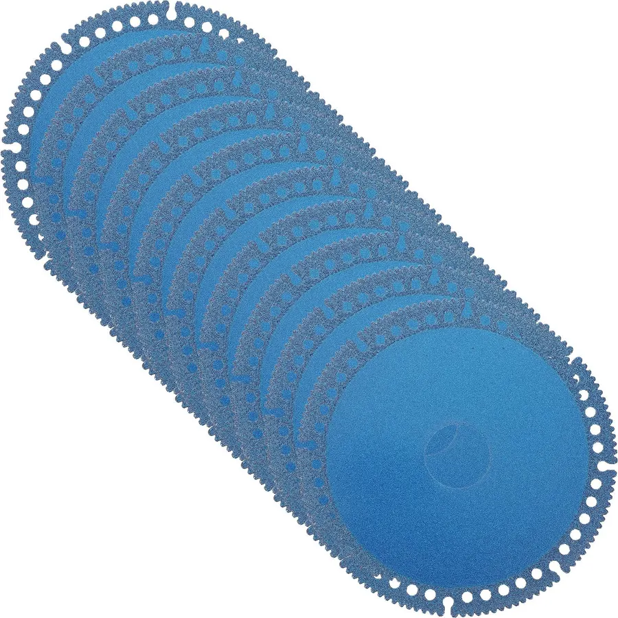 10pcs Blue Metal Cut Off Wheel for Tile and Ceramic Cutting Grinder