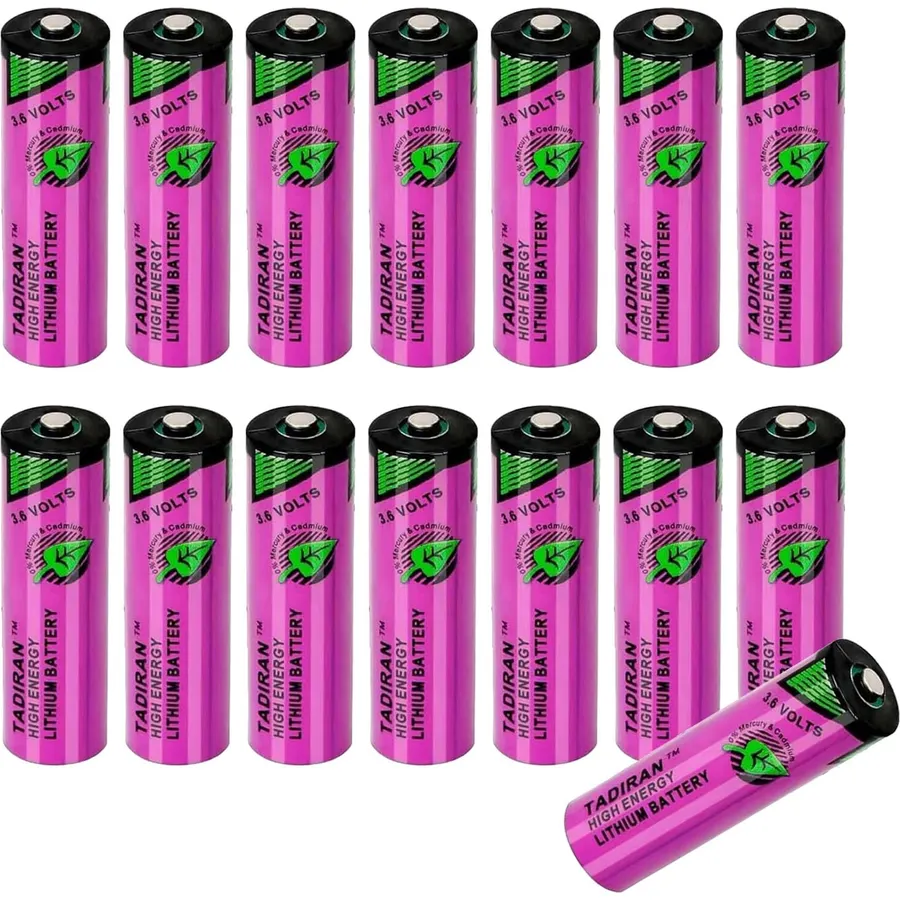 (15 Pcs) 2400mAh 3.6V SL-360 TL-5903 Battery for Tadiran TL-5903 3.6V AA Battery