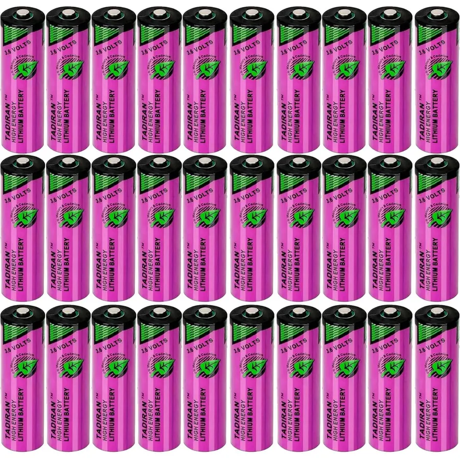 (30 Pcs) 2400mAh 3.6V SL-360 TL-5903 Battery for Tadiran TL-5903 3.6V AA Battery