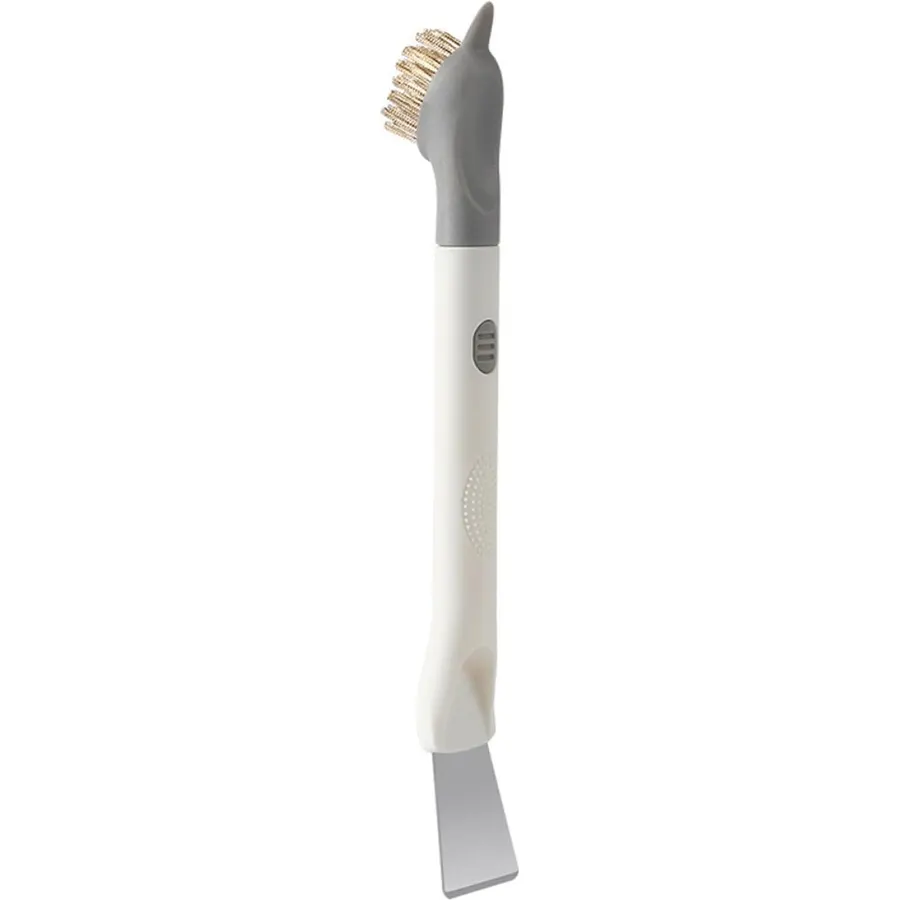 3-in-1 Home Cleaning Brush with Handle for Cooktop Maintenance