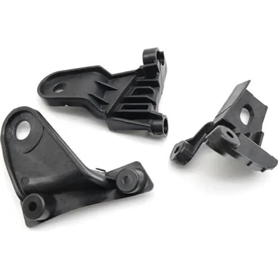 3X Right Side for for Toyota for Lexus RX300 Car Headlight Repair Kits Headlights Restoration Kit Black Bracket Jaws