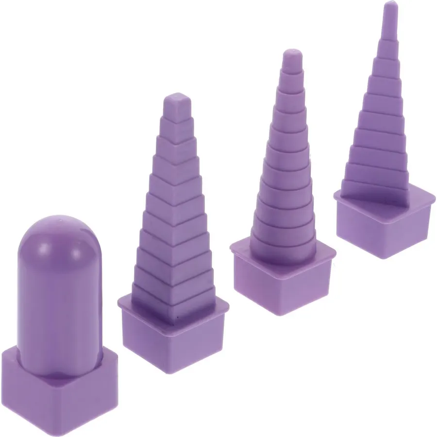 4pcs Plastic Coil Mandrel for Wire Wrapping Jewelry Making DIY Crafts