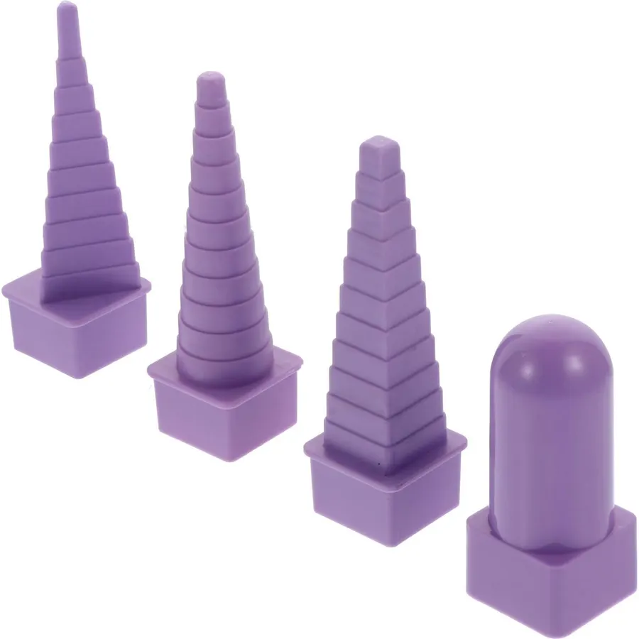 4pcs Plastic Wire Coil Mandrel for Jewelry Making, Spiral Winding Tool