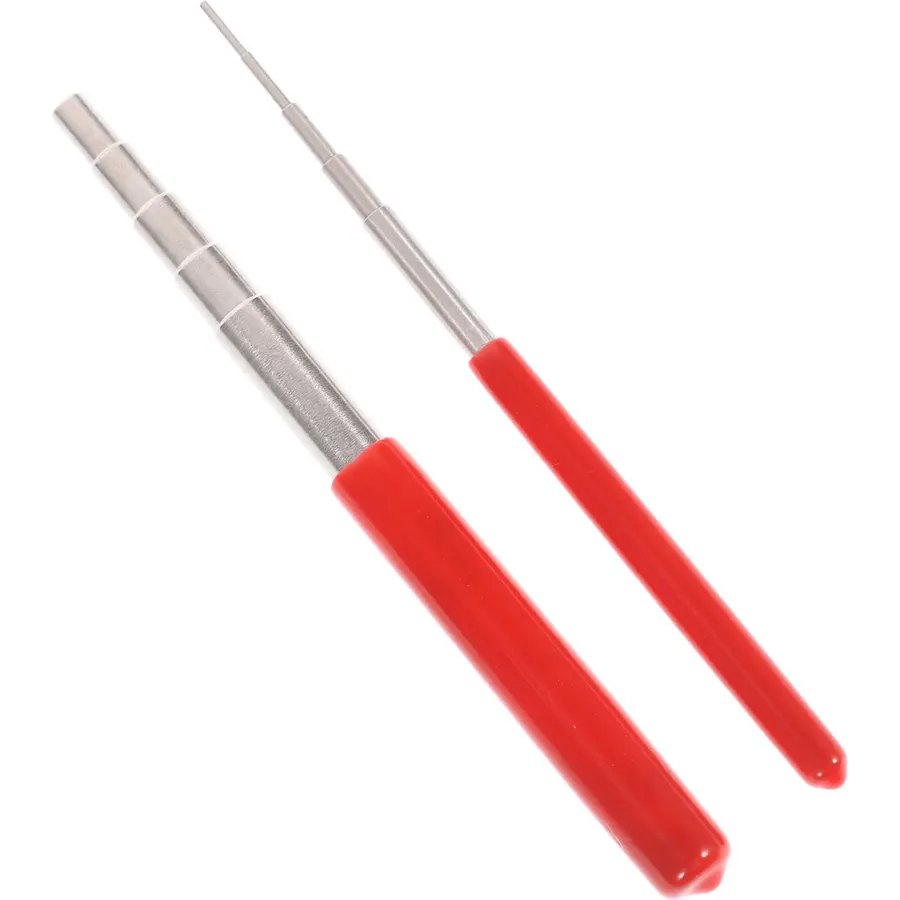 Angoily 2pcs Step Mandrel Wire Wrapping Tool for Jewelry Making