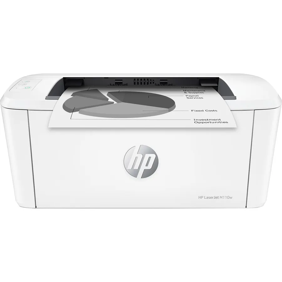HP LaserJet M110w Wireless Black & White Printer, Print, Fast speeds, Easy Setup, Mobile Printing, Best-for-Small Teams