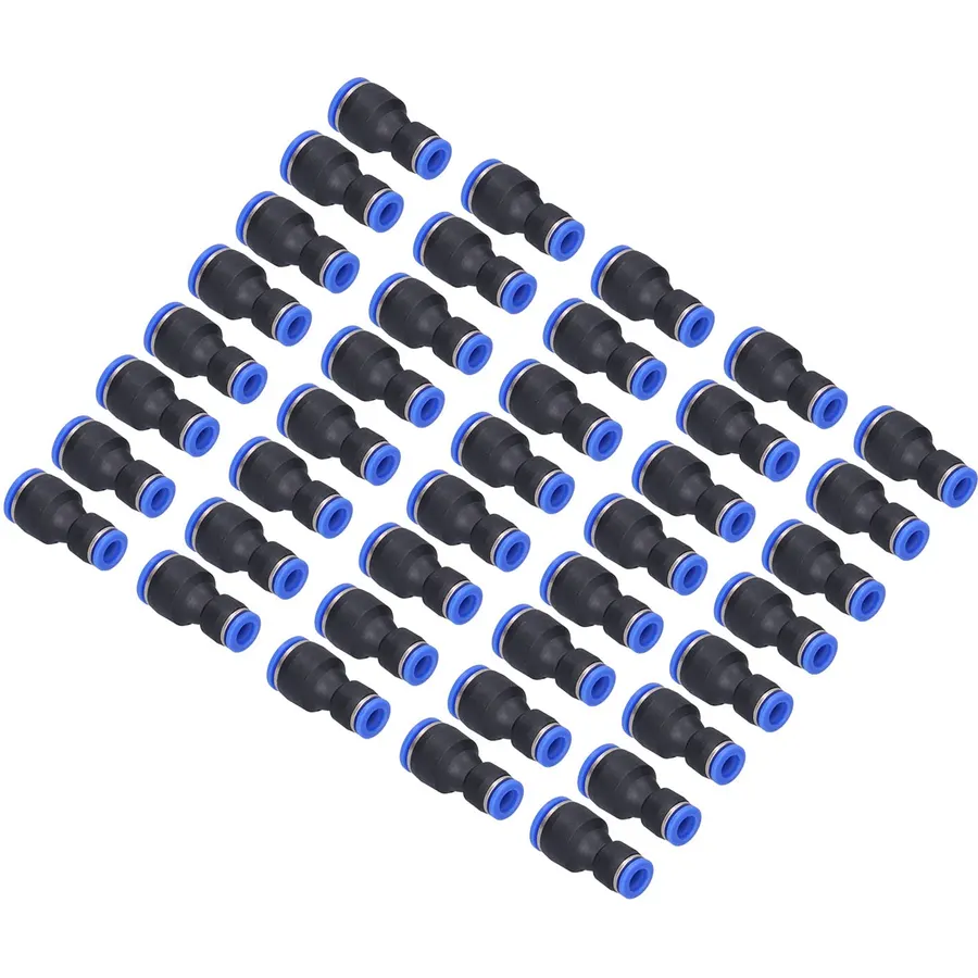 Pneumatic Reducer Connector Durable Stainless Steel Accessories for Air Pipe, Easy Disassembly for Industrial Use