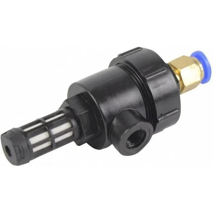 predolo Tire Machine Air Valve Quick Exhaust Port Replacement Component for Pneumatic Tire Servicing Machine Workshop Equipment Maintenance Repair Accessory, Black