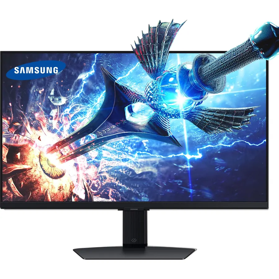 Samsung 27-inch Odyssey 4K UHD Gaming Monitor, 144Hz 1ms, Fast IPS, G-Sync Compatible, FreeSync Premium, HDR400, Black Equalizer, Adjustable Stand
