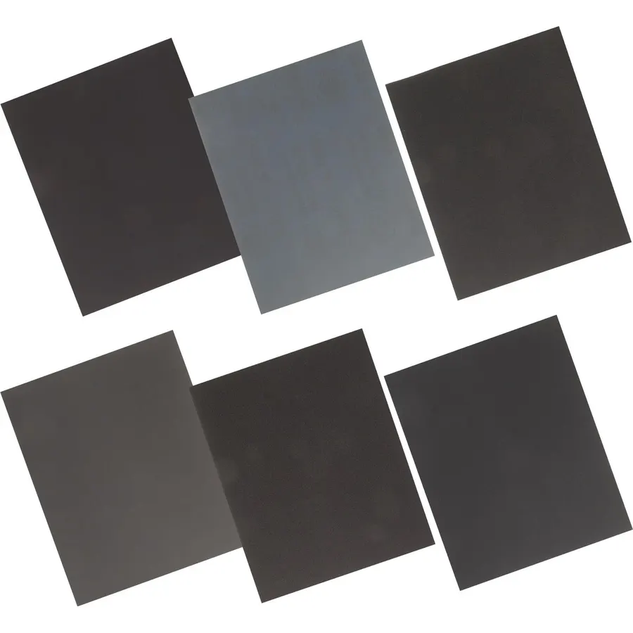 Sandpaper Sheets Headlight Restoration Kit for Plastic Lens Smoothing
