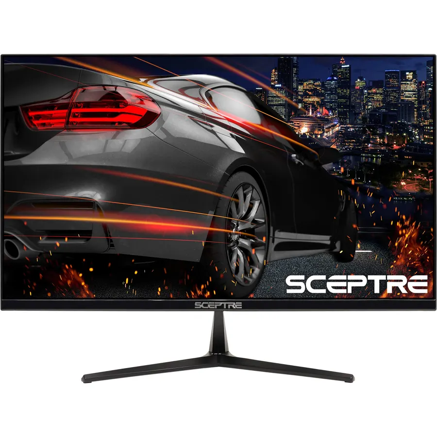 Sceptre E255B-1658A 25 FHD 1080p 165Hz 144Hz 1ms AMD FreeSync gaming LED Monitor 2x HDMI 2.0 1x DisplayPort RTS FPS Build-in Speakers, Machine Black