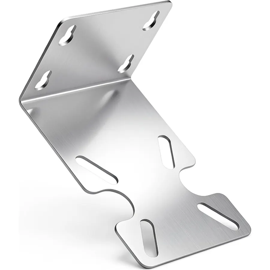 Stainless Steel Universal Water Filter Bracket Mount for 10-inch & 20-inch RO System Housing, Heavy-Duty Wall Mounting Bracket (1-Pack)