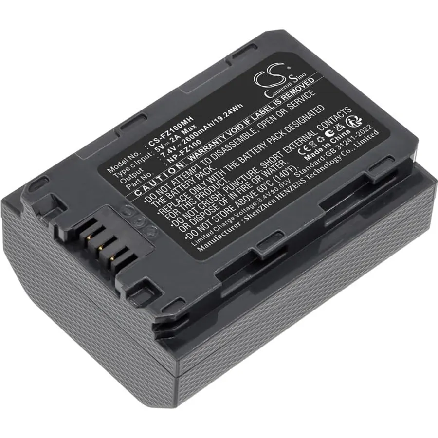 Technical Precision Replacement for E-Mount APS-C Battery